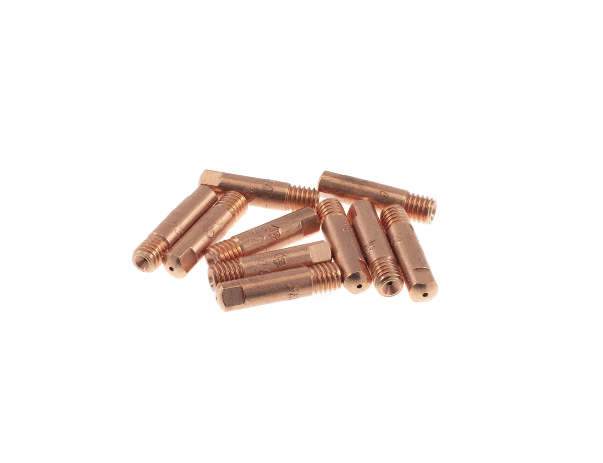 Kontaktrør 0,9mm M6 (10pk)