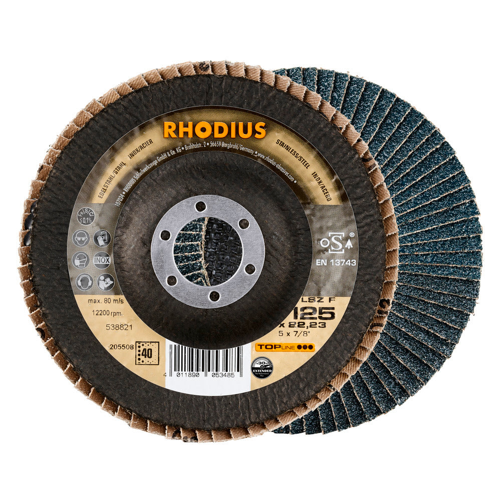 Rhodius FlapDisc 125x22,2 LSZ F60 (10pk)