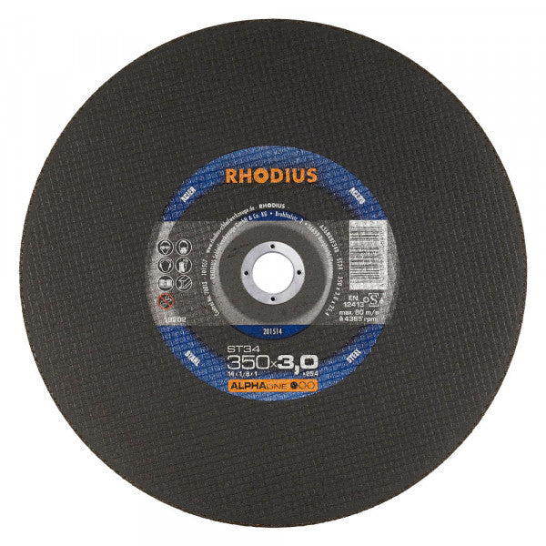 Rhodius Kutteskive 350x3,0x25,4 10pk